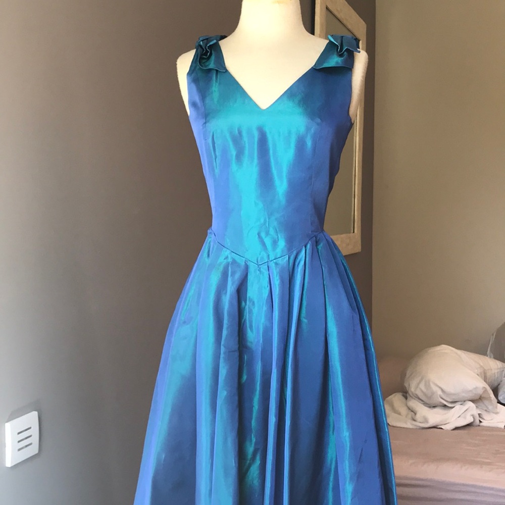 Iridescent 50s style dress